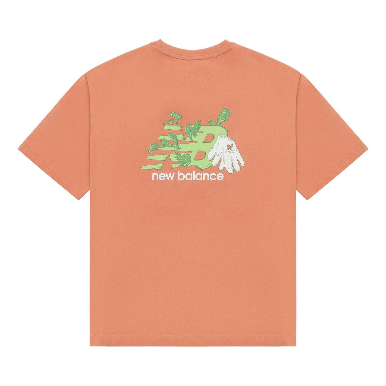 New Balance Graphic Logo Casual Tee 'Orange' AMT31330-SCE