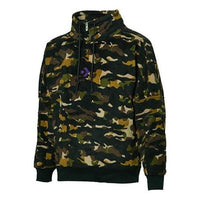 Converse Polar Fleece Archive Camo Funnel Top Sweatshirt 'Camo Green' 10018304-A01