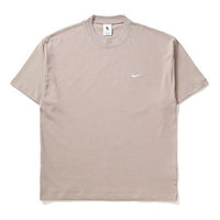 Men's Nike Lab Solo Swoosh Basic Sports Short Sleeve Light Pink T-Shirt DA0321-245