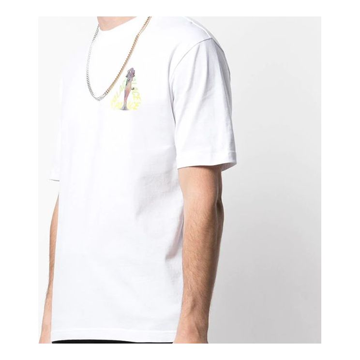 PALACE Unisex Rolls P3 Logo Printing White P17TS130T