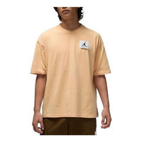 Air Jordan Flight Essentials Oversize T-shirt Asia Sizing 'Gold' DZ0605-251