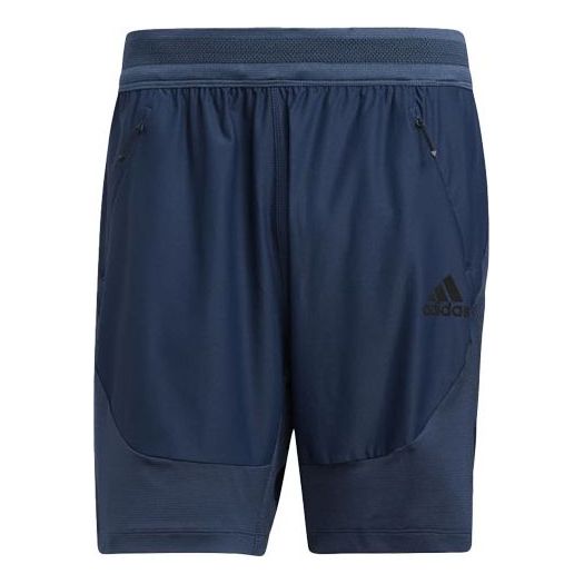 Men's adidas Heat Rdy Training Blue Shorts GM0339