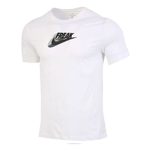 Nike Giannis Swoosh Freak Dri-fit T-Shirt 'White' CV1096-100