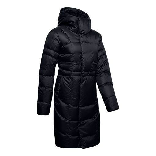 (WMNS) Under Armour Down Parka Jacket 'Black' 1342791-001