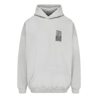 Balenciaga Barcode Cotton Hoodie 'Grey' 651799TKVE68174