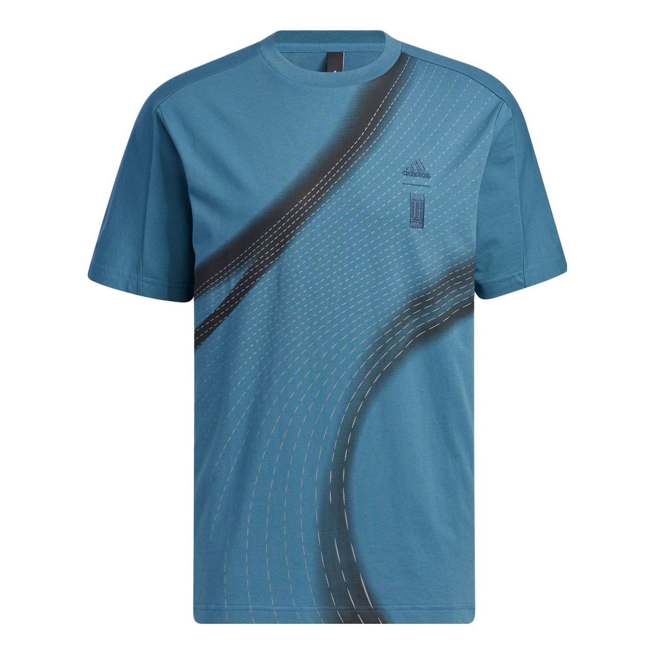 adidas WUJI GFX T-Shirt 'Teal' IA8091