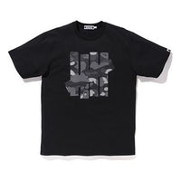 A Bathing Ape x Undefeated 5 Strikes T-Shirt 'Black' BAPE-18FW-002