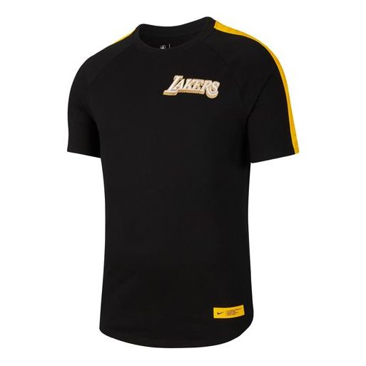 Nike Los Angeles Lakers CE NBA Quick Dry Short Sleeve Black BV9125-010