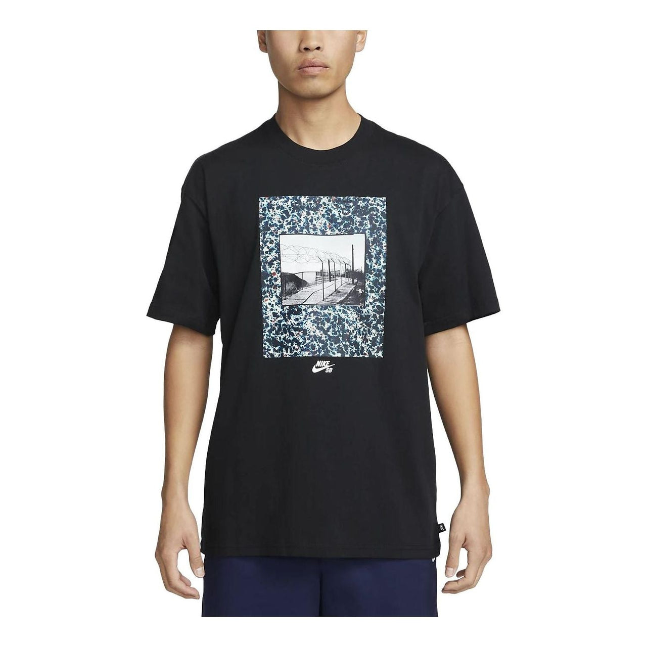 Nike SB Skateboard T-shirt 'Black' FB8141-010