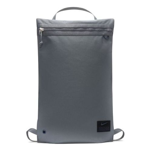 Nike UTILITY fabric Zipper Outdoor Cozy durable Training Gym Backpack Unisex Gray CQ9455-084