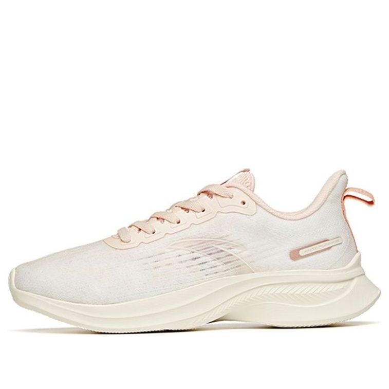 (WMNS) ANTA Running Series Sneakers Hydrogen 'White Pink' 122235570S-3