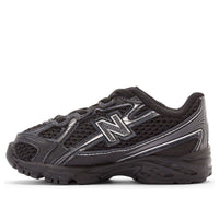 (TD) New Balance 740 Bungee Lace 'Black Silver Metallic' IZ740BM