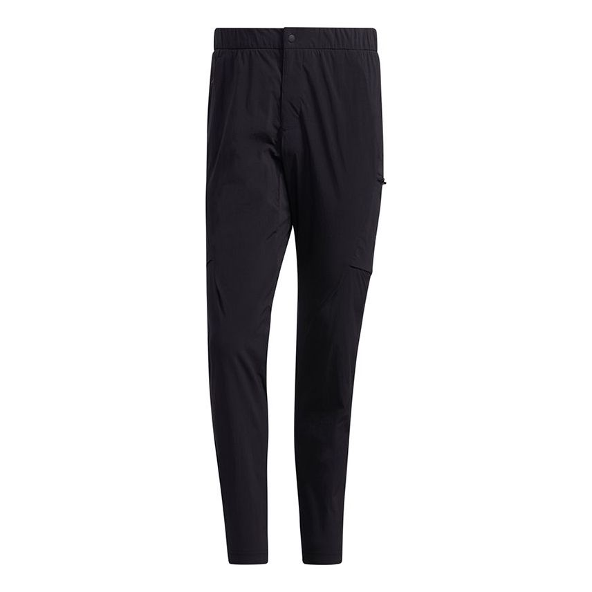 Men's adidas Sports Elastic Black Long Pants/Trousers GN7359