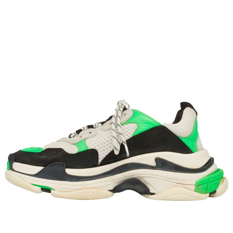 Balenciaga Triple S Sneaker 'White Green Fluo' 536737W09O69063