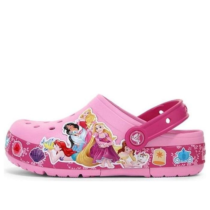 (GS) Crocs Fun Lab Princess Band Light Clogs 'Pink' 205496-6I2