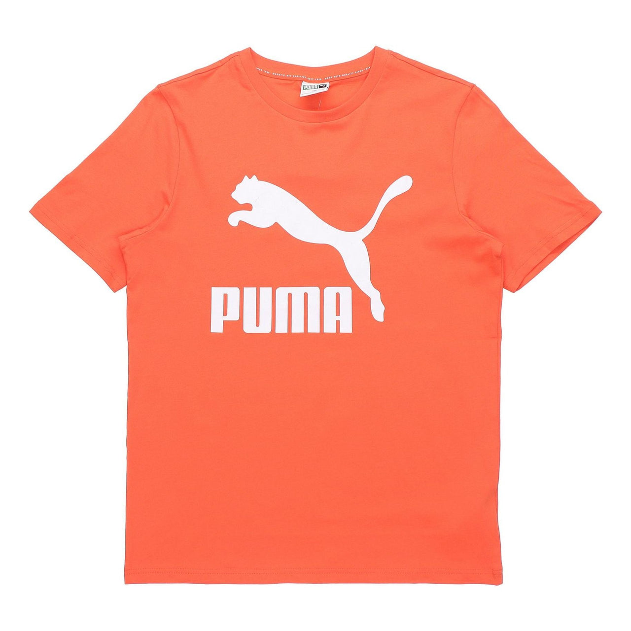 PUMA Classics Logo T-Shirt 'Orange White' 532280-79