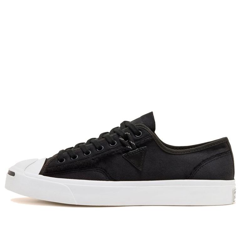 Converse Faux Fur-Lined Leather Jack Purcell 166510C