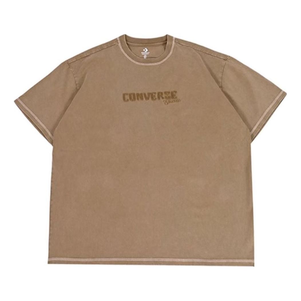 Converse Skateboard Wash Tee 'Light Brown' 10026164-A01