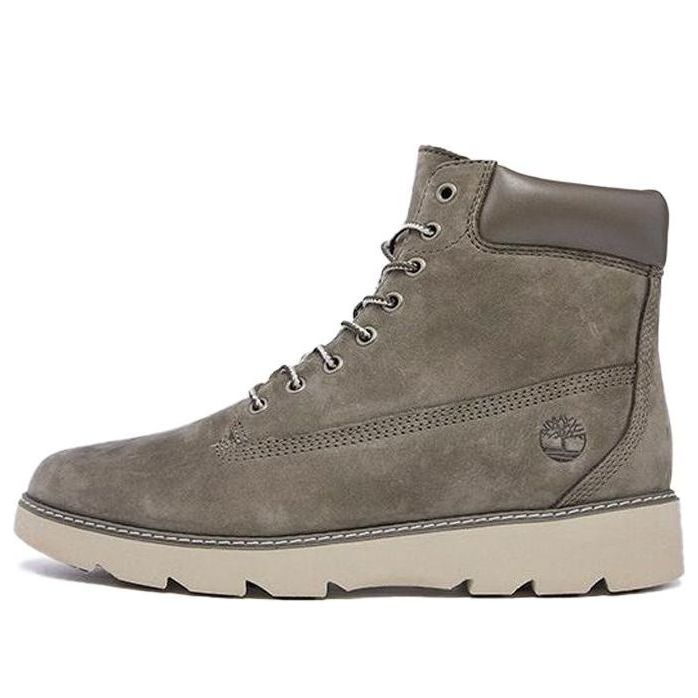 (WMNS) Timberland 6 Inch Keeley Field Wide-Fit Boots 'Olive Nubuck' A1YEW