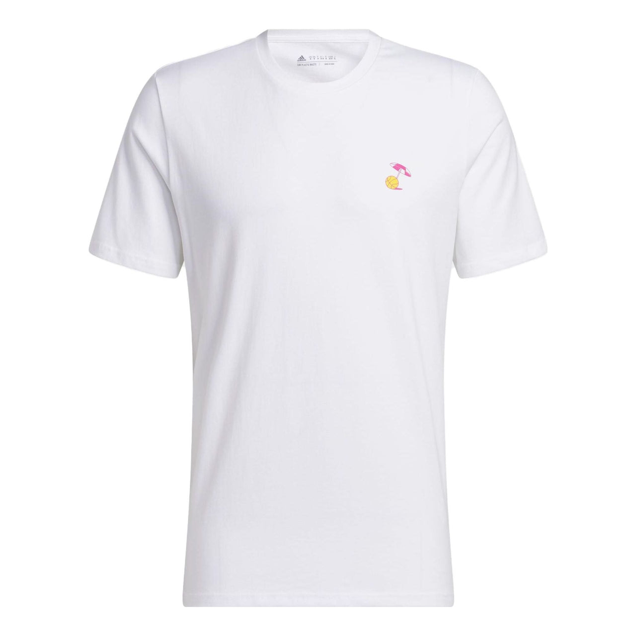 adidas Lil Stripe Spring Break Graphic Short Sleeve Basketball Tee 'White' IC1868