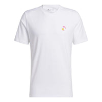 adidas Lil Stripe Spring Break Graphic Short Sleeve Basketball Tee 'White' IC1868