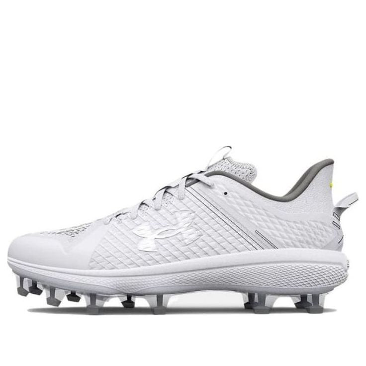 Under Armour Yard Low MT TPU Baseball Cleats 'White' 3025591-100