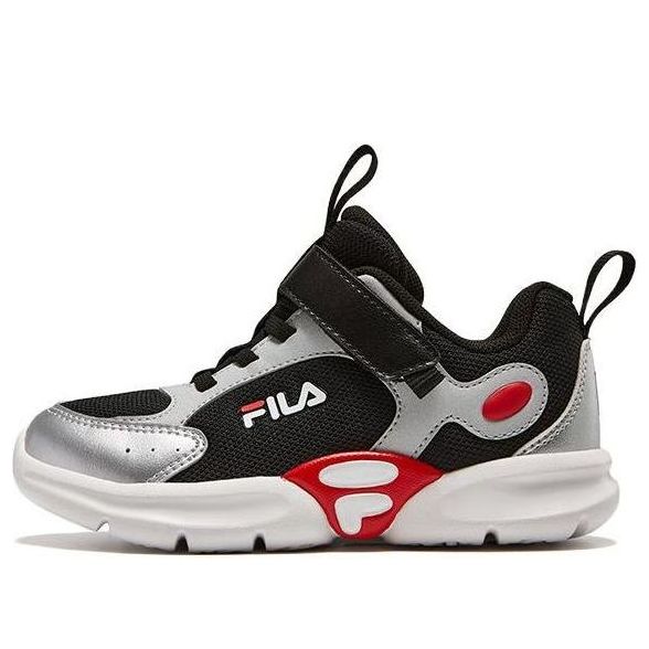 (PS) FILA Sport Sneakers 'Silver Black Red' K14B342401FBS