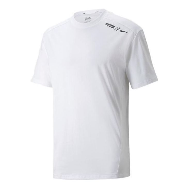 PUMA Graphic Rubber Printed T-Shirt 'White' 849536-02