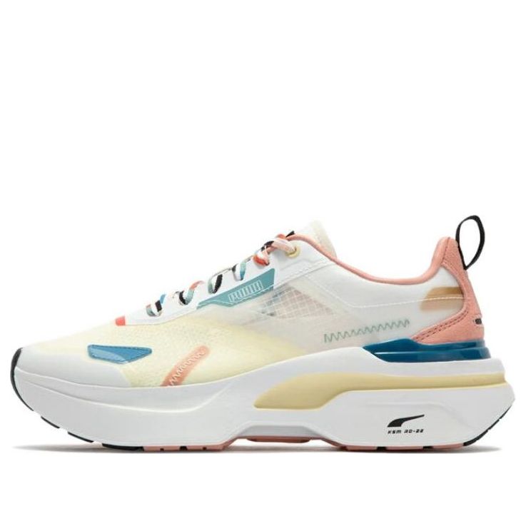 (WMNS) PUMA Kosmo Rider 'White Pink Blue' 387866-01