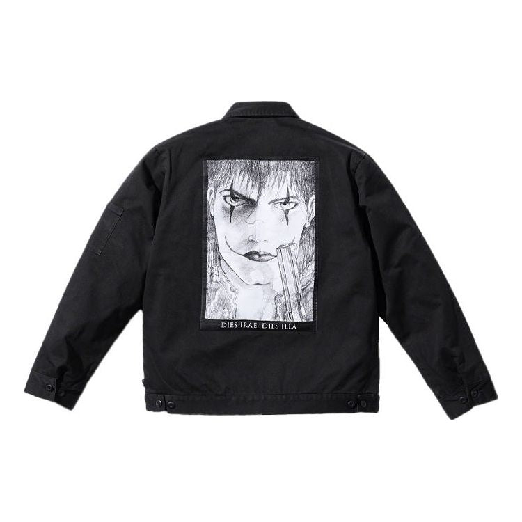 Supreme x The Crow Work Jacket 'Black White' SUP-FW21-178