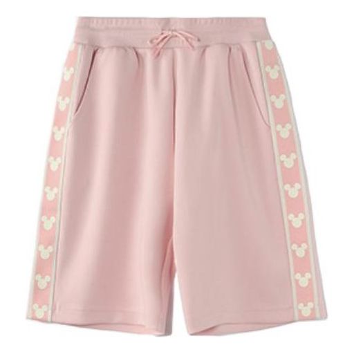 Li-Ning x Disney Graphic Striped Shorts 'Pink' AKSR531-4