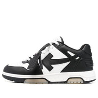 (WMNS) Off-White Out Of Office Low-Top Sneaker 'Black White' OWIA259C99LEA0011001