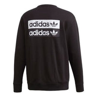 adidas originals Men's F A Crew Sports Fleece Black FM2262