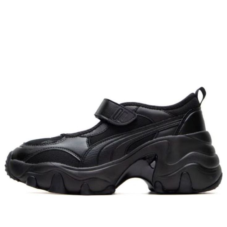 (WMNS) PUMA Pulsar Wedge Sandals 'Black' 398677-02