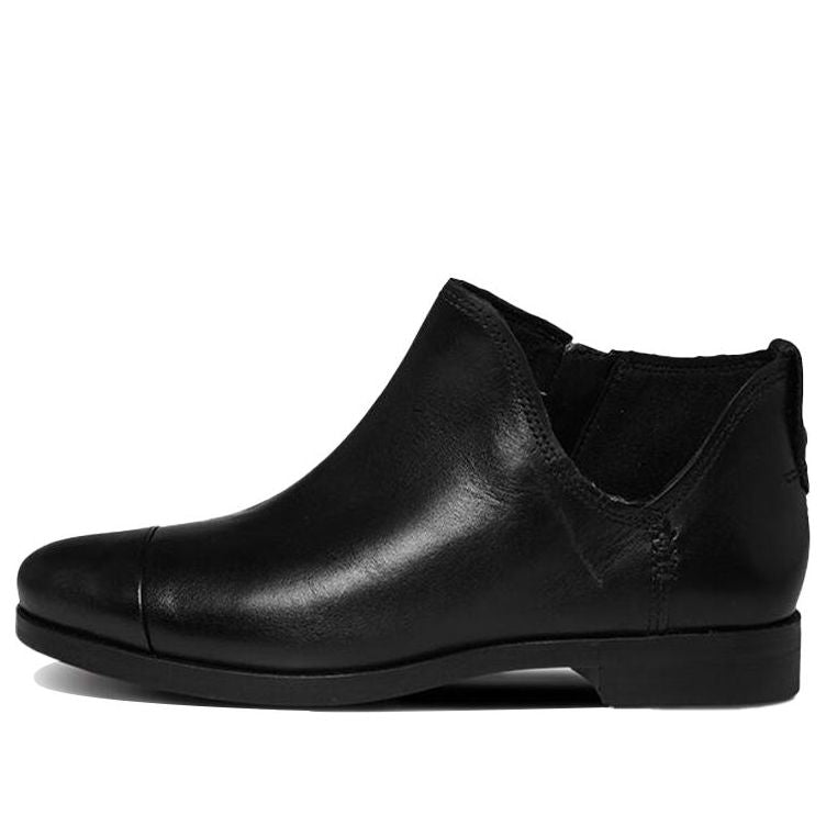 (WMNS) Timberland Carleton Side Zipper Ankle Boots 'Black Suede' A1HUL
