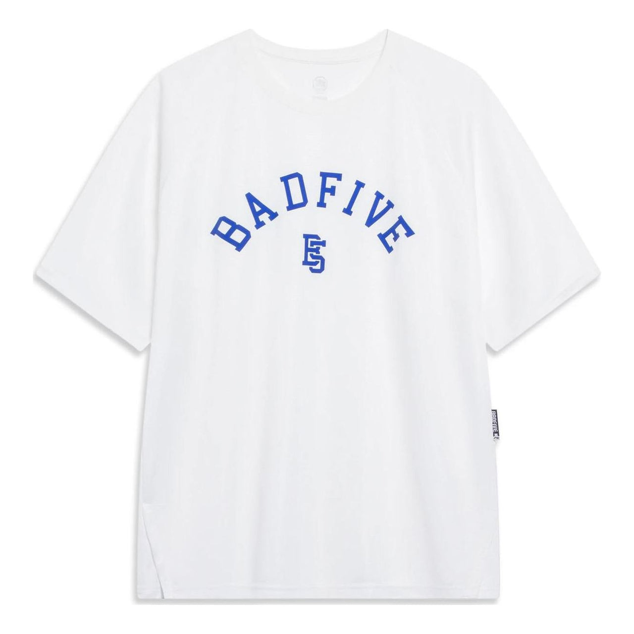 Li-Ning BadFive Logo T-shirt 'White Blue' ATST087-1