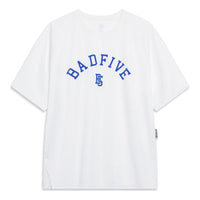 Li-Ning BadFive Logo T-shirt 'White Blue' ATST087-1