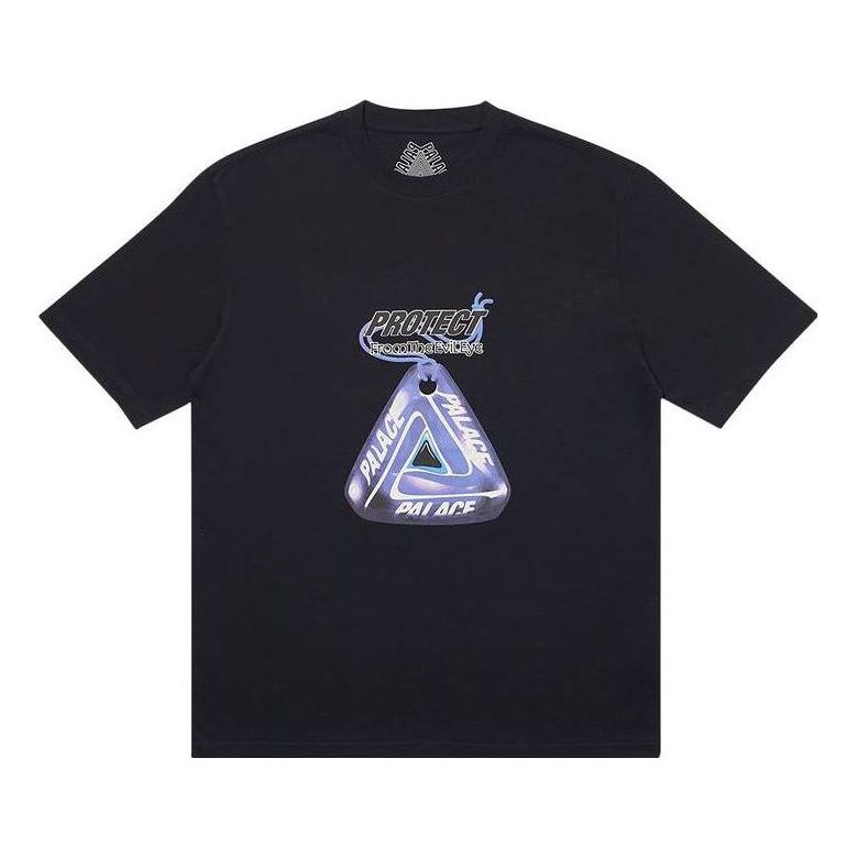 PALACE Unisex Mad Maximum Masked Figure Print Black P18TS064