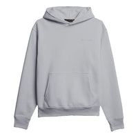 adidas originals x Pw Basics Hood Embroidered Monogrammed Hooded Sweater Unisex Grey GM1947