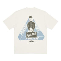 Palace X Portor SS23 Logo T-Shirt 'White' PLC23S2006