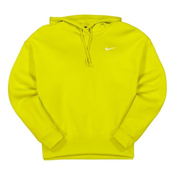 (WMNS) Nike Sportswear Casual Sports hooded Long Sleeves Hoodie Yellow Green Lime CZ2590-344