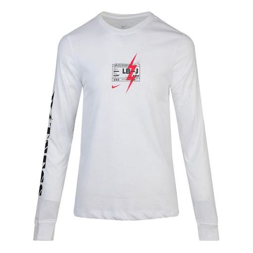 Nike DRI-FIT LEBRON LeBron James Basketball Long Sleeves White CD1124-100