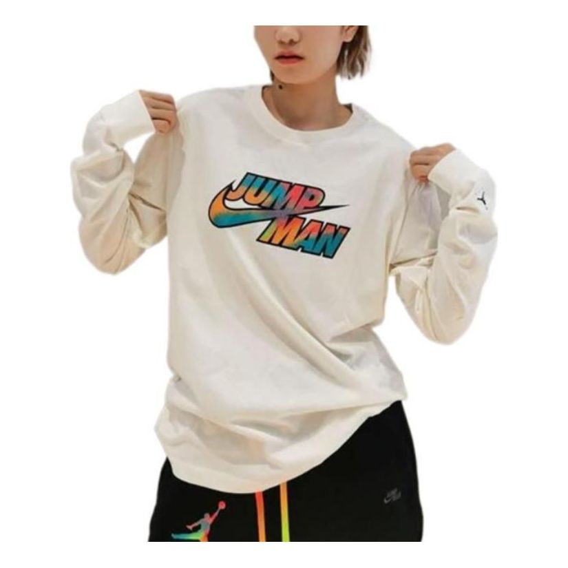 Nike Dry Fit  Casual Graphic T-Shirt 'White' DQ7365-133