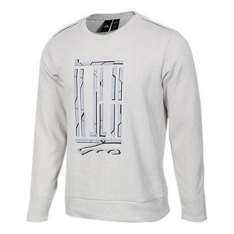 Men's adidas Series Casual Pullover Gray DW4671