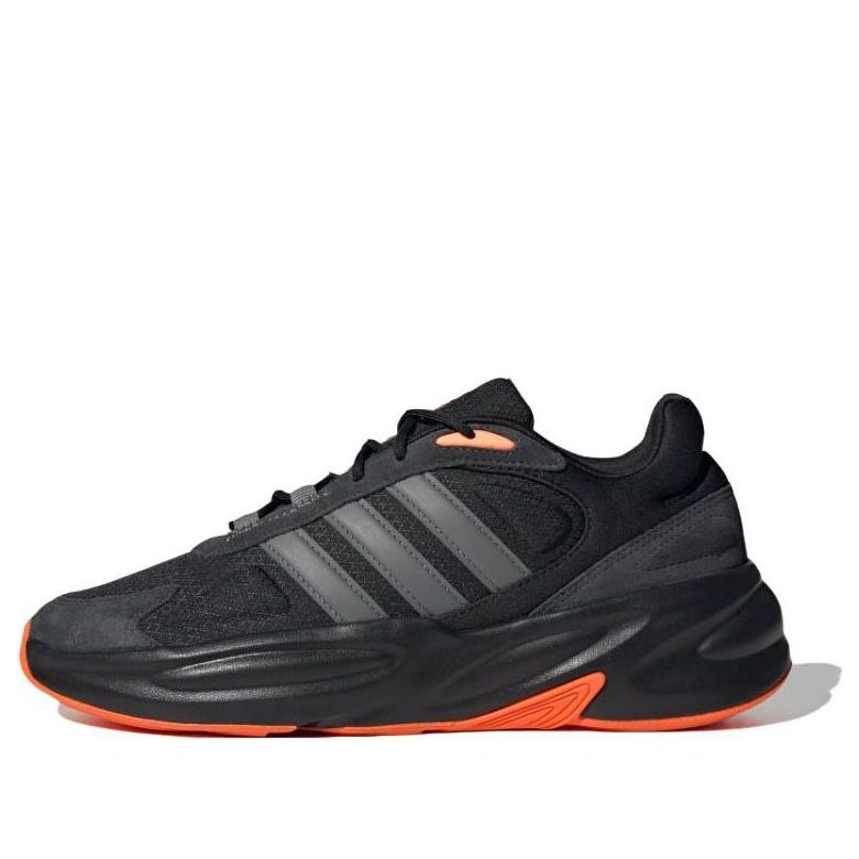 adidas Ozelle Cloudfoam Lifestyle Running Shoes 'Black Orange' GX6768