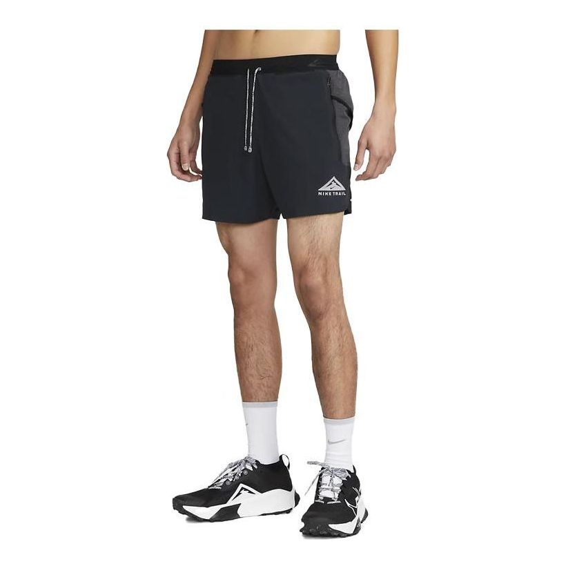 Nike Dri-FIT 13cm Brief-Lined Trail Shorts 'Black' DV9312-010