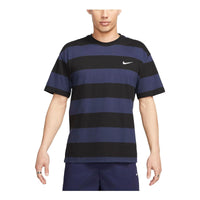 Nike SB Stripe T-Shirt 'Blue Black' FB8151-410