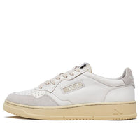 Autry Open Low Leather Suede 'White' AOLM-CE10
