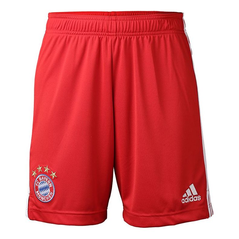 adidas FCB H SHO Bayern Munich Home Soccer/Football Sports Shorts Red FQ2903