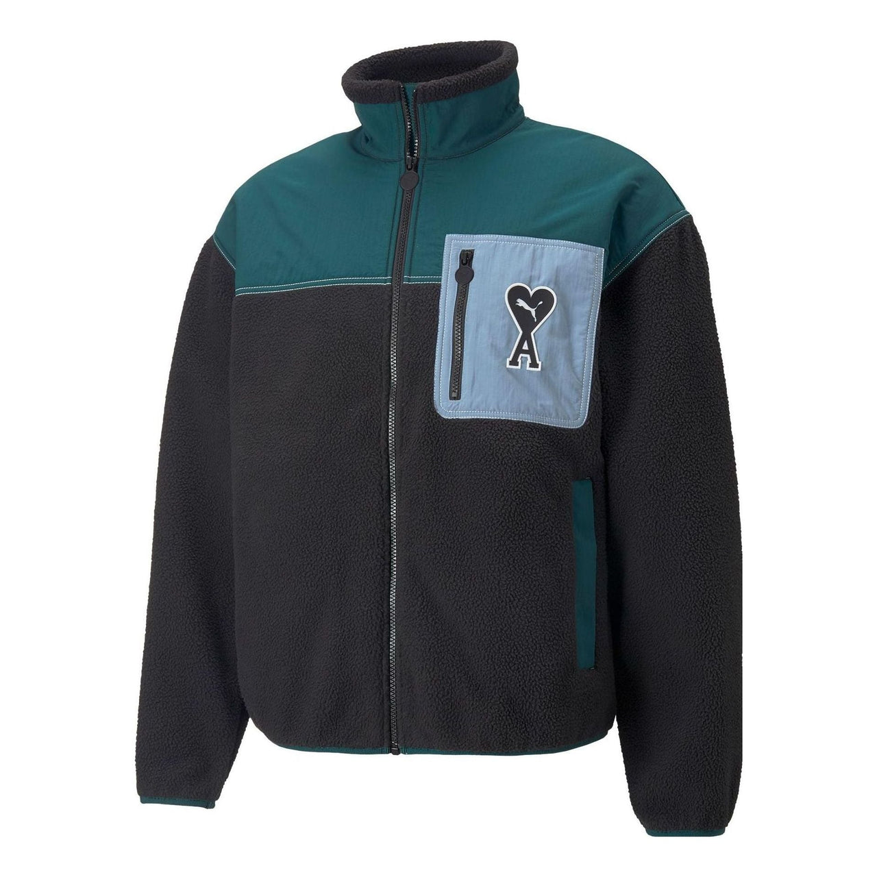 PUMA X AMI Sherpa Jacket 'Black' 535998-01